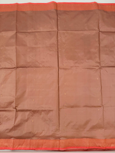 Banarasi Katan Pure Silk Saree | Old Rose & Coral Pink | Gold Zari | Handwoven | Silk Mark Certified | Ships from California